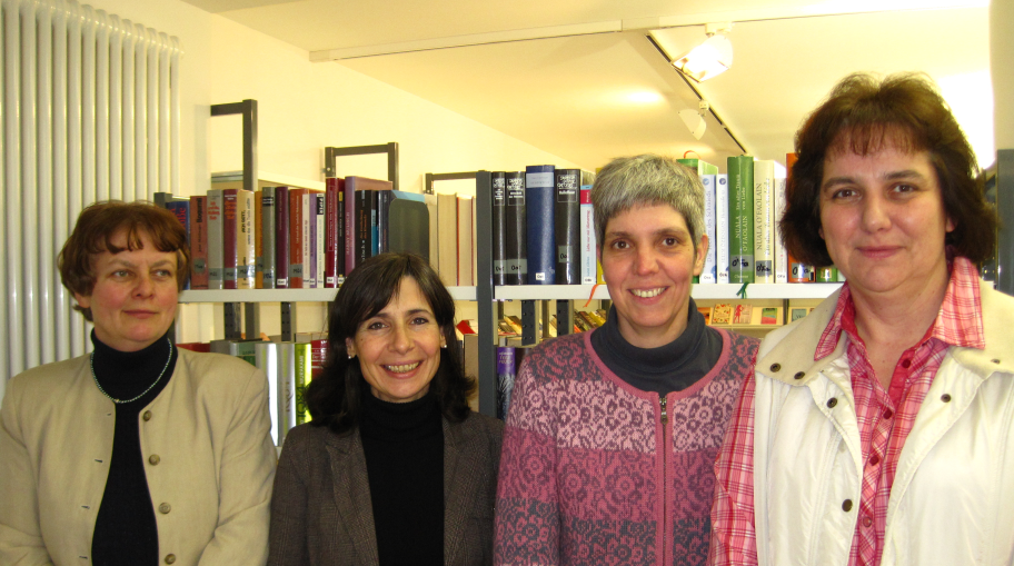 Vorstand, von links nach rechts: Anne Rüter, Eva Gröll-Wachenfeld, Rita Knobbe, Anja Unnewehr